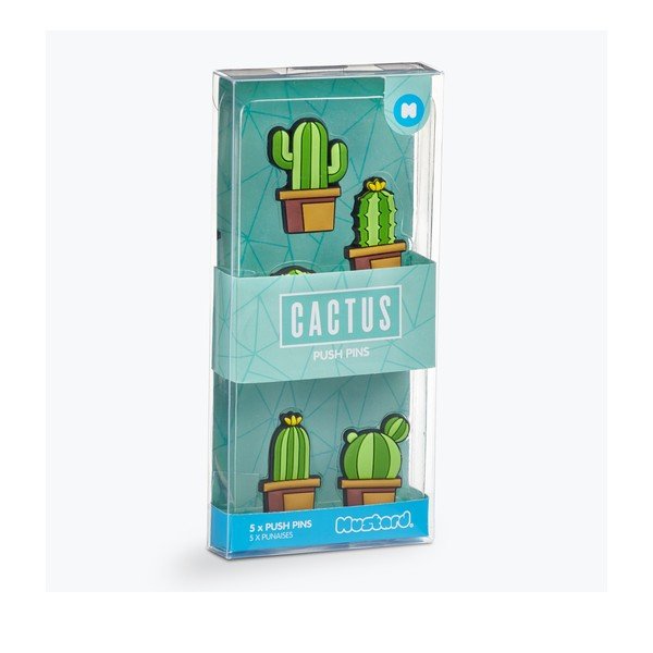 Sada 5 pripináčikov Just Mustard Cactus-image-1