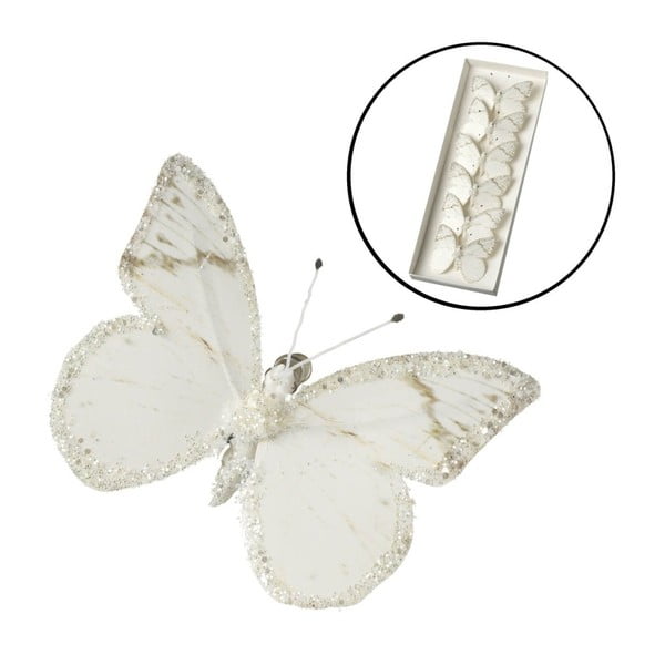 Sada 6 dekoratívnych motýľov Parlane Fly