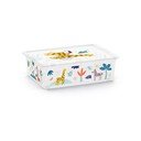 Biely plastový detský úložný box 55x39x16 cm C Box Style – KIS