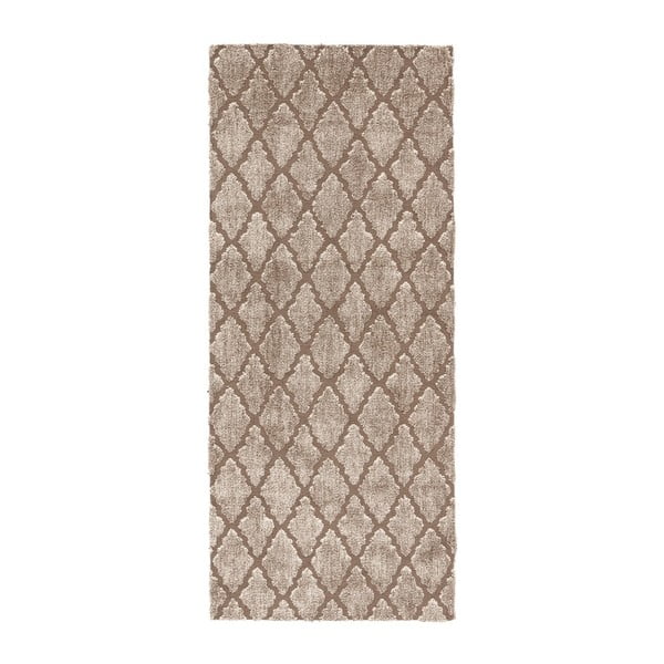 Béžový koberec Ixia Harmony, 80 x 180 cm