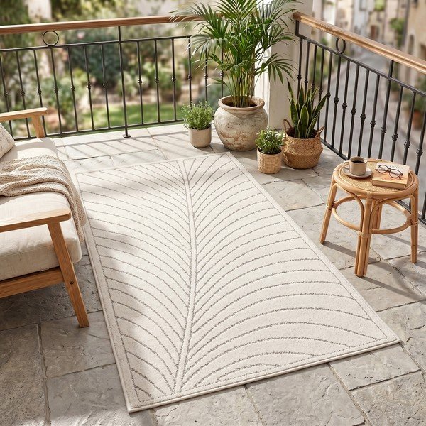 Krémovobiely vnútorný a vonkajší behúň 80x250 cm Nova 1204 – Ayyildiz Carpets-image-1