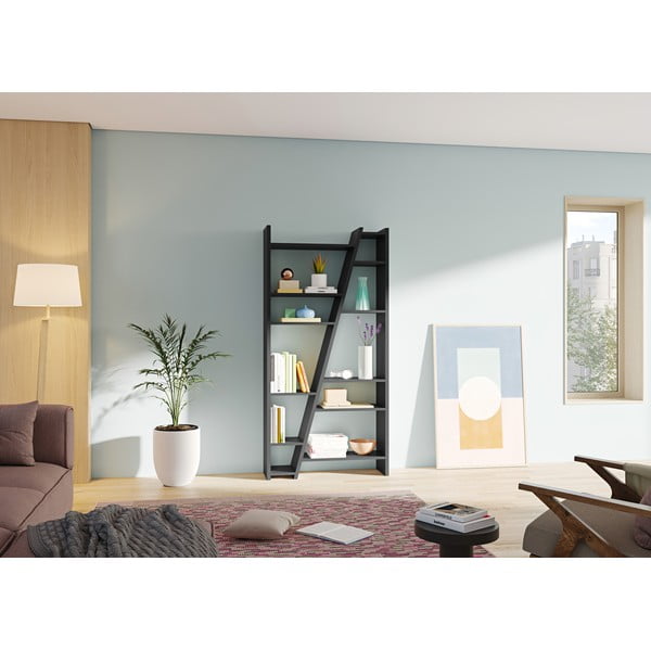 Čierna knižnica TemaHome Delta-image-1