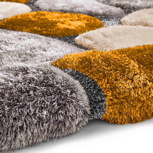 Sivo-žltý koberec Think Rugs Noble House Rock, 150 x 230 cm-image-4