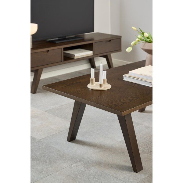 Hnedý konferenčný stolík v dekore duba 70x130 cm A-Line – Actona-image-2