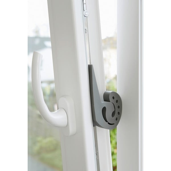 Sivá zarážka do dverí a okien Wenko-image-1