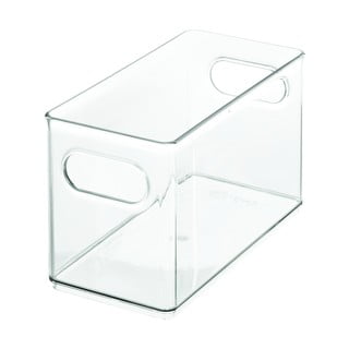 Transparentný úložný box iDesign The Home Edit, 25,4 x 12,7 cm