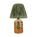 Zelená stolová lampa s tienidlom z papierového výpletu (výška  38 cm) Alev – Opviq lights