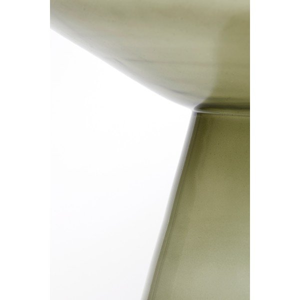 Sklenený okrúhly odkladací stolík ø 37 cm Dakwa – Light & Living-image-4