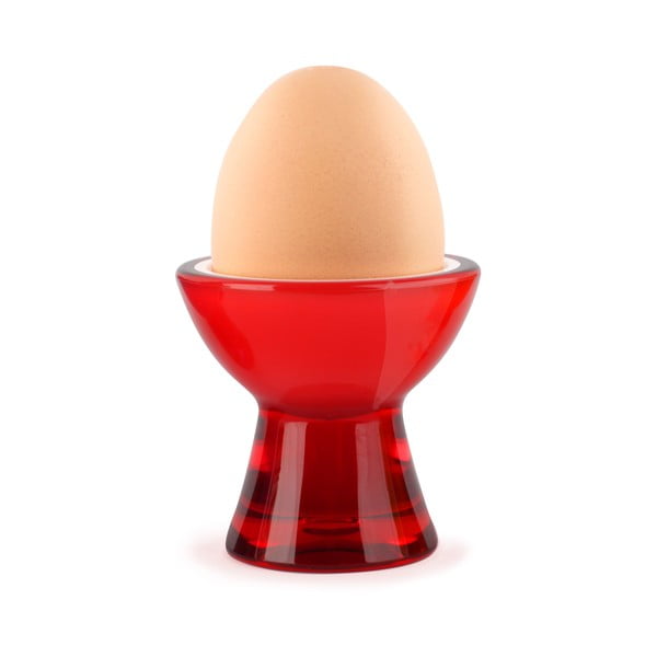 Červený kalíšok na vajíčko Vialli Design