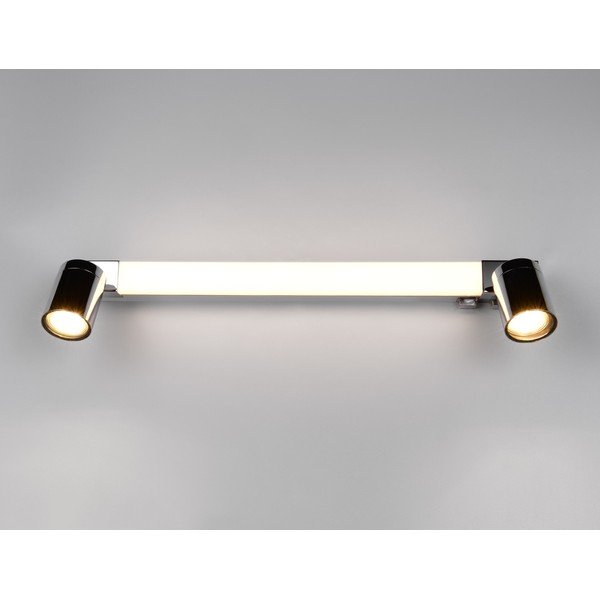 LED nástenné svietidlo v lesklo striebornej farbe Enrico – Trio-image-3