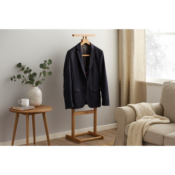 Bambusový nemý sluha v prírodnej farbe Vion – Bonami Essentials-image-4