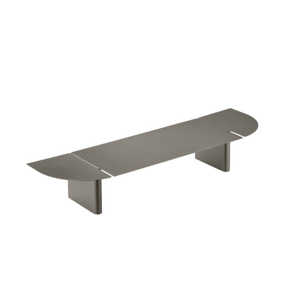 Sivá oceľová polica 80 cm Oru – Blomus-image-3