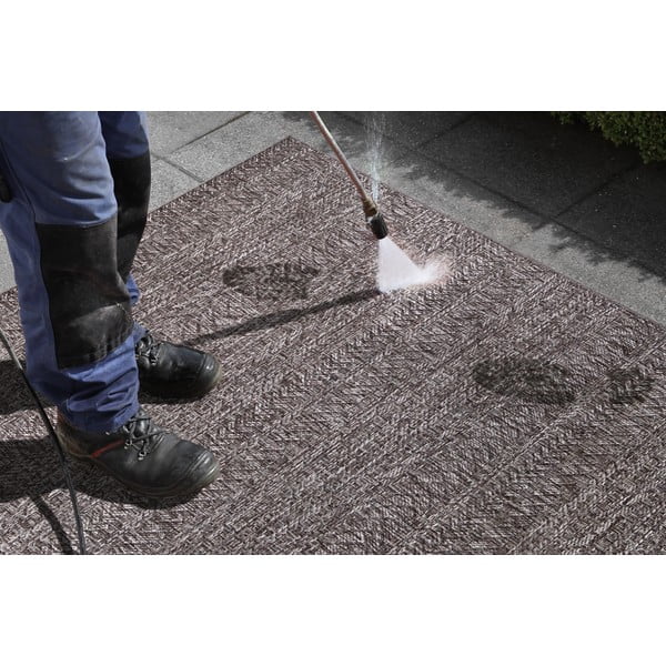 Tmavosivý vonkajší koberec NORTHRUGS Granado, 80 x 150 cm-image-3