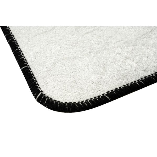 Biela/čierna kúpeľňová predložka 60x40 cm Little Cats - Foutastic-image-2