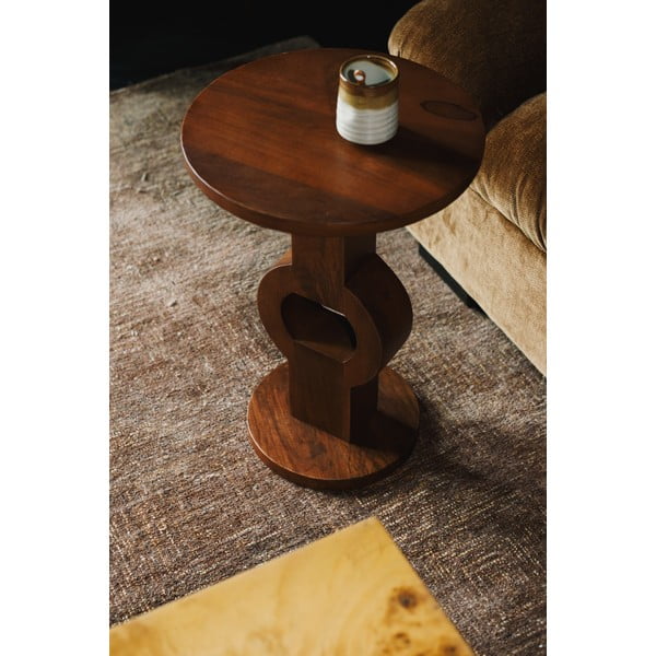 Okrúhly odkladací stolík ø 36 cm Tondo – Dutchbone-image-2