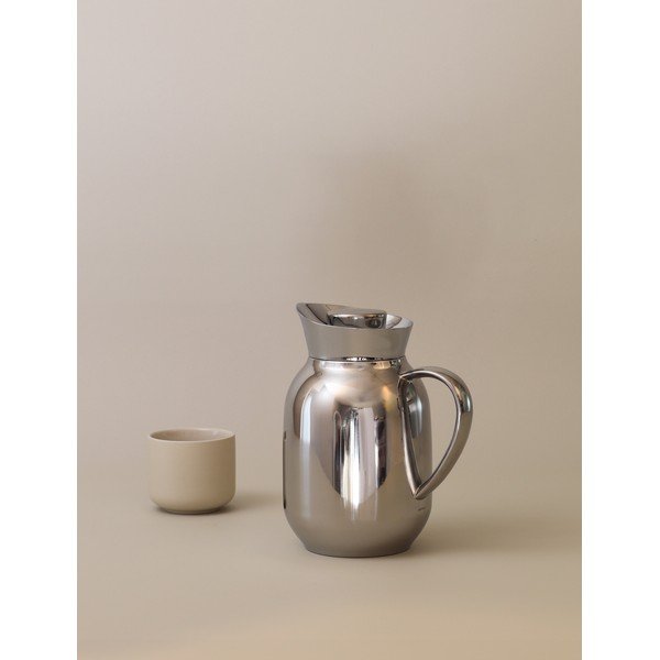 Termokanvica z nehrdzavejúcej ocele v striebornej farbe 1,2 l Amphora – Stelton-image-1