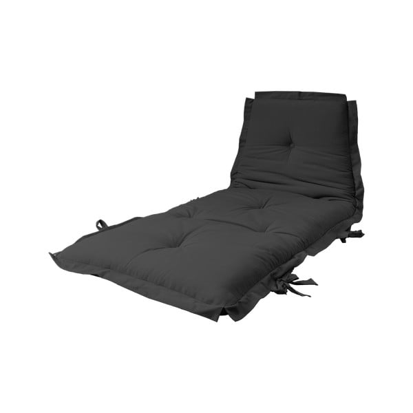 Variabilný futón Karup Design Sit&Sleep Dark Grey, 80 x 200 cm
