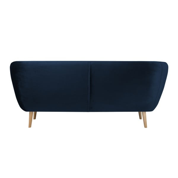 Tmavomodrá trojmiestna pohovka Mazzini Sofas Benito-image-4