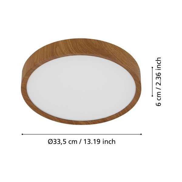 Hnedé LED stropné svietidlo MUSURITA – EGLO-image-3