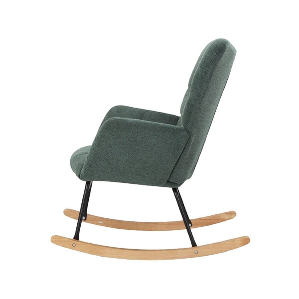 Zelené hojdacie kreslo Elza – Støraa-image-2