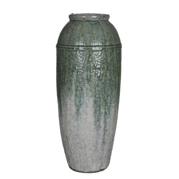 Sivá váza Mica Rolf, 57 x 23,5 cm
