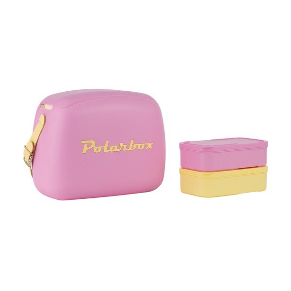 Ružový chladiaci box 6 l Pop – Polarbox