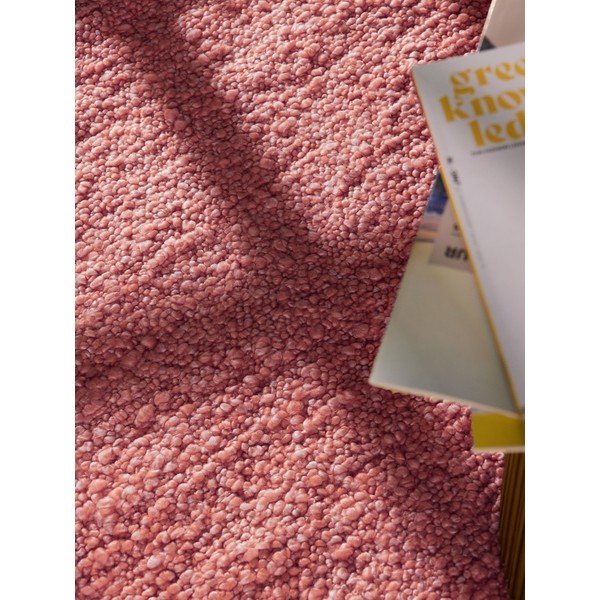 Tmavoružový ručne tkaný behúň z materiálu buklé 80x200 cm Notting Hill Portobello – Ted Baker-image-2