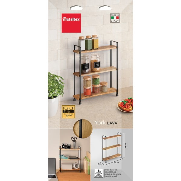 Drevený organizér na koreničky York – Metaltex-image-3