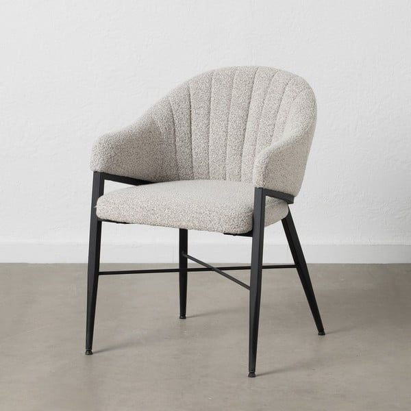 Svetlosivé kreslo – Ixia-image-1