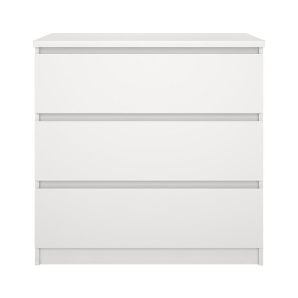 Biela komoda 77x76x50 cm Naia – Tvilum-image-3