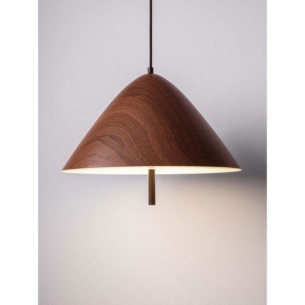 Kovové LED závesné svietidlo v prírodnej farbe s kovovým tienidlom ø 40 cm Oros – Nova Luce-image-2