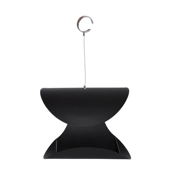 Čierne závesné kŕmidlo Esschert Design Sleek-image-1