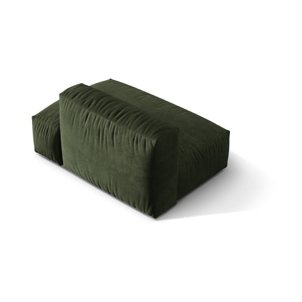 Zelený zamatový modul pohovky (pravý roh) Martina – Micadoni -image-2