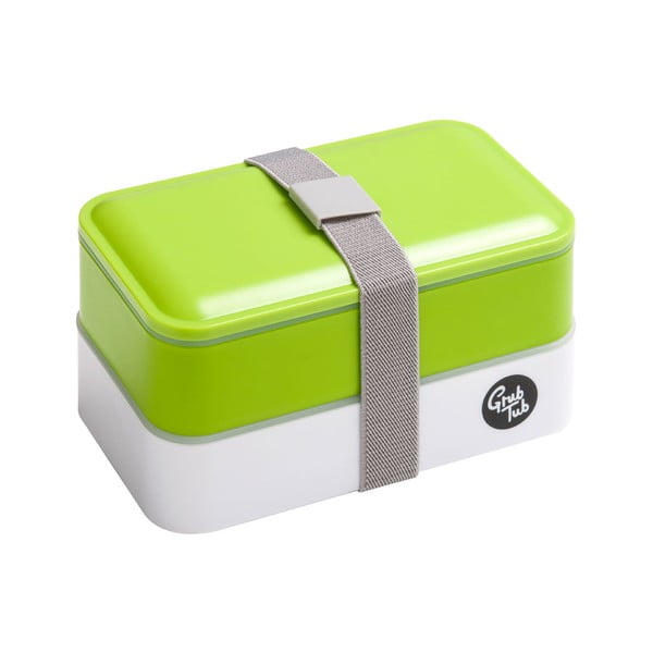 Zelený desiatový box Premier Housewares Grub Tub