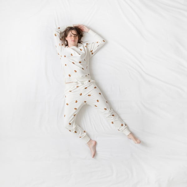 Dámske biele nohavice Snurk Winternuts, L-image-2