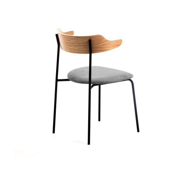 Svetlosivá jedálenská stolička Kave Home Olympia-image-3