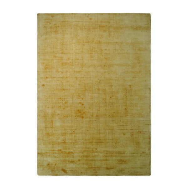 Ručne tkaný koberec Kayoom Glossy 222 Gelb, 80 × 150 cm