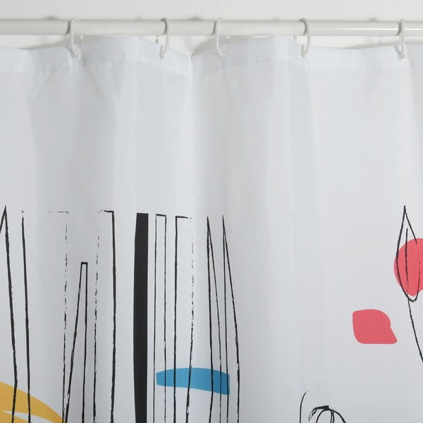 Sprchový záves 180x200 cm Faces – Spirella-image-3