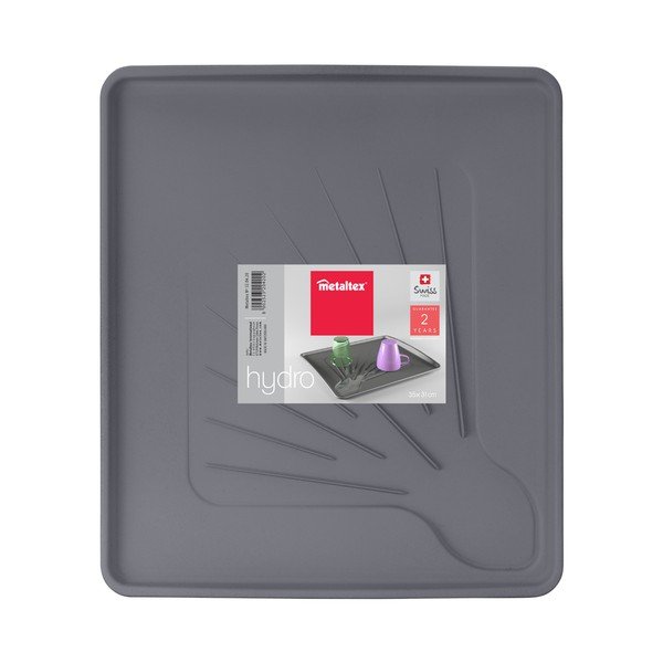 Odkvapávacia podložka na riad Metaltex Hydro, 35 × 31 cm-image-4