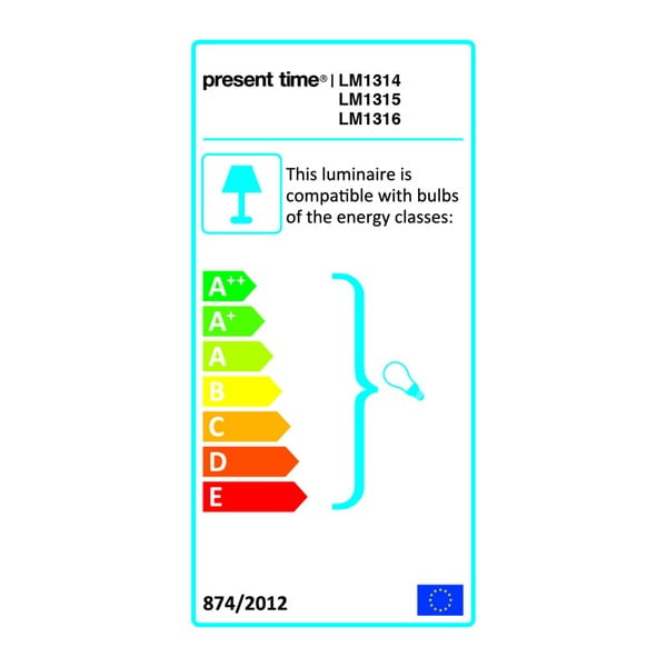 Stolová lampa s betónovým podstavcom Leitmotiv Lax-image-2