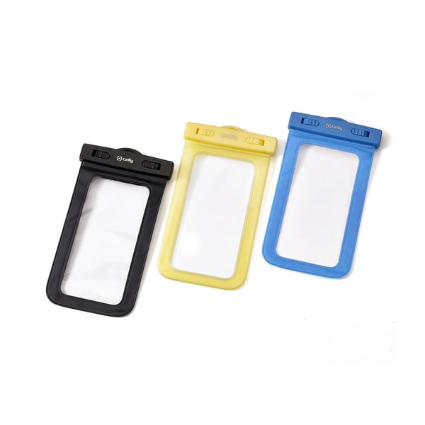 Univerzálne vodoodolné puzdro CELLY, čierne-image-1