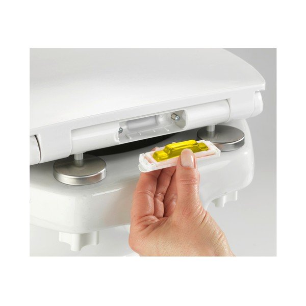 WC sedadlo s vonnou kapsulou a jednoduchým zatváraním Wenko Mora, 44,5 × 37 cm-image-1