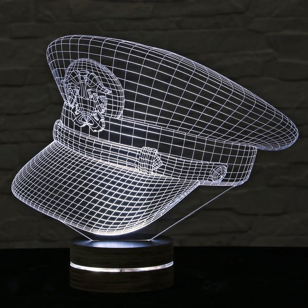3D stolová lampa Captain