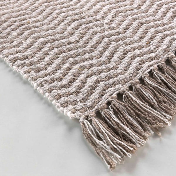 Svetlohnedý prateľný koberec 50x80 cm Alessia – douceur d'intérieur-image-3