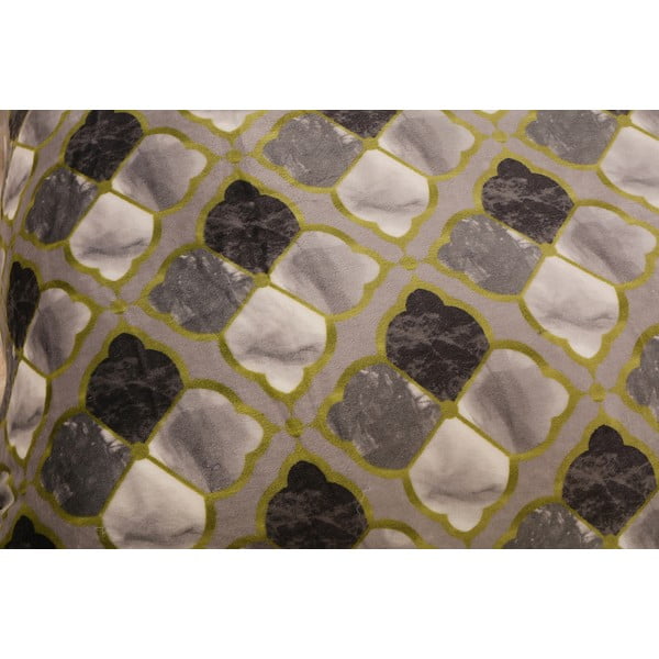 Zeleno-sivé obliečky na jednolôžko z mikroplyšu 140x200 cm – My House-image-2