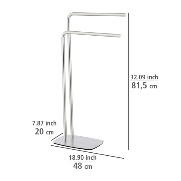 Stojan na uteráky z nerezovej ocele Iria - Wenko-image-3