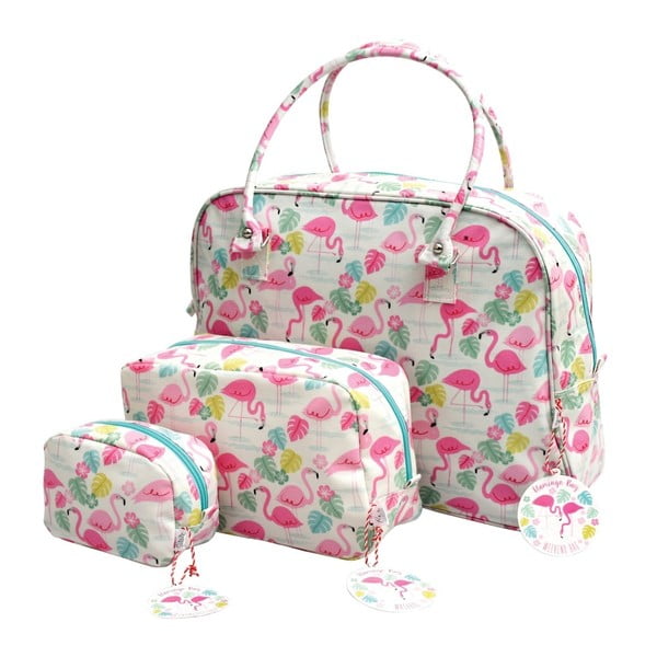 Kozmetická taška Rex London Flamingo Bay, 29 × 16,5 cm-image-2