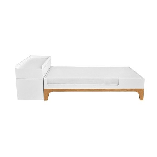 Biela variabilná detská posteľ BELLAMY UP, 70×120 cm-image-2