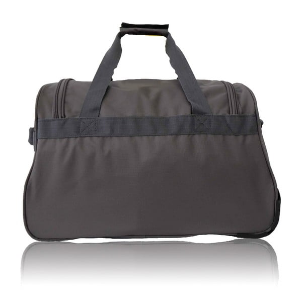 Sivá cestovná taška na kolieskach Blue Star Genes, 45 l-image-4