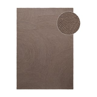 Ručne tkaný vlnený koberec taupe 160x230 cm Eleni Taupe – Hanse Home
